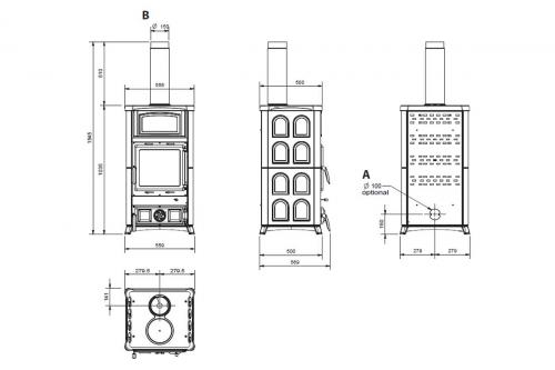 Preview: Kaminofen Concita von La Nordica